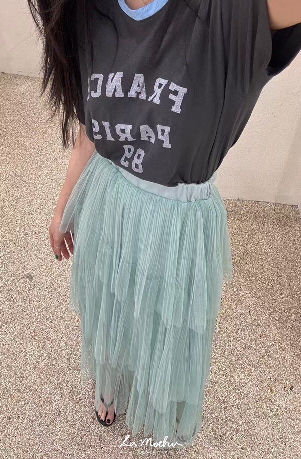 超美百搭蛋糕紗裙